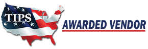 A logo for sam gov with an american flag and stars