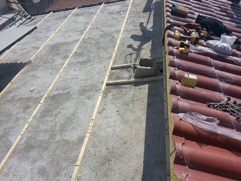 Lavori di copertura civile