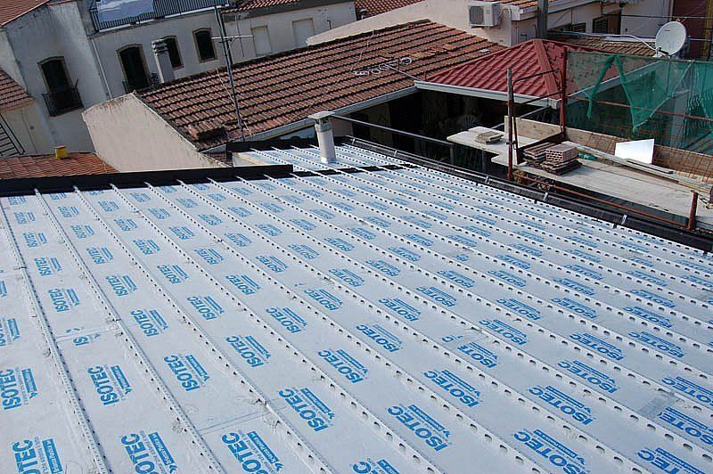 Copertura con sistema isotec