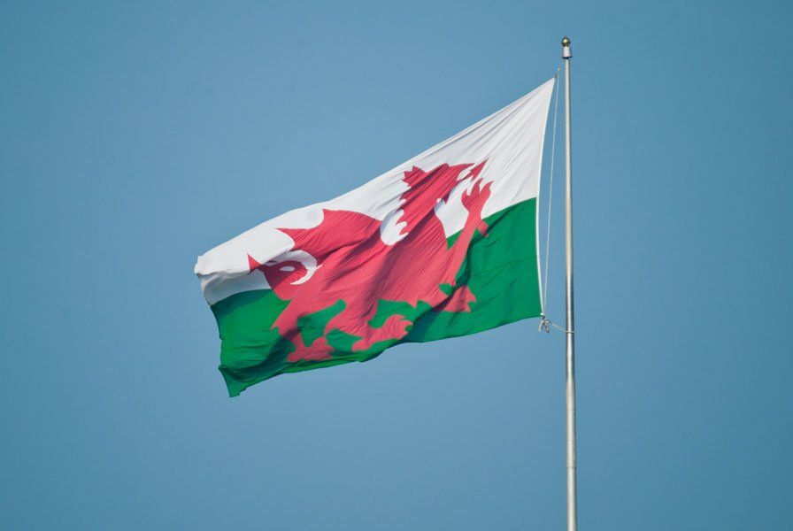 Cymru | Wales, the National Flag.