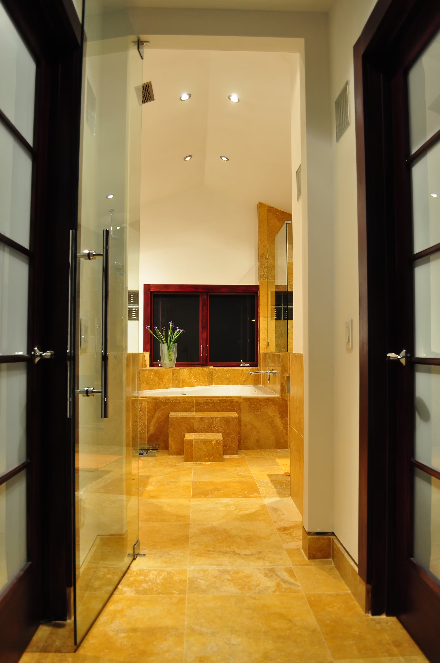 Wide bathroom
