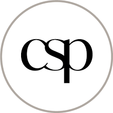 The csp logo is in a circle on a white background.