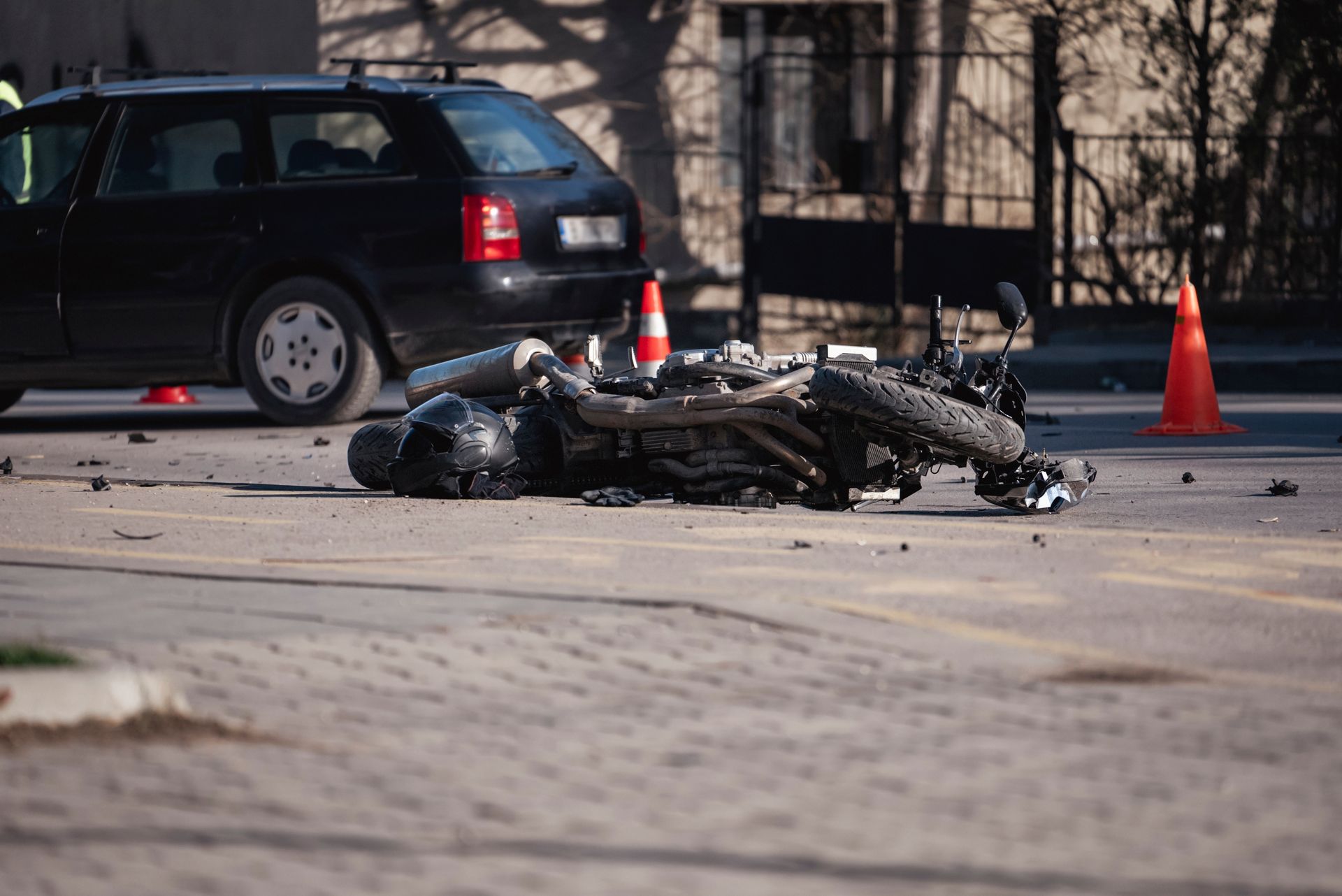 Motorcycle accident