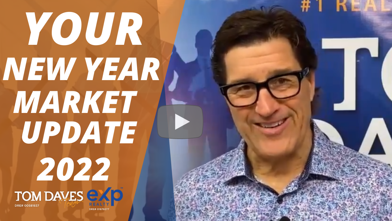 Tom Daves of Exp Realty, YouTube Thumbnail: Your New Year Market Update 2022