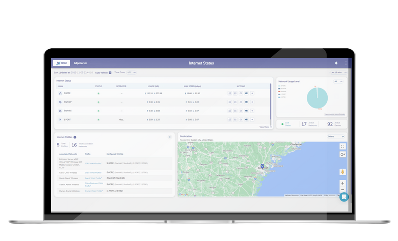 Starlink | maritime | SD-WAN | nearshore 5G