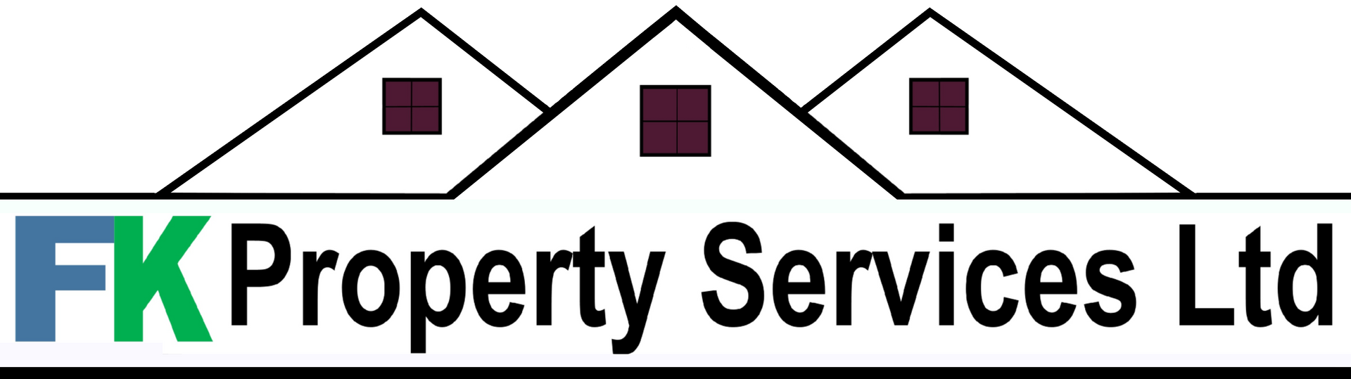 A logo for a company called fk property services ltd.