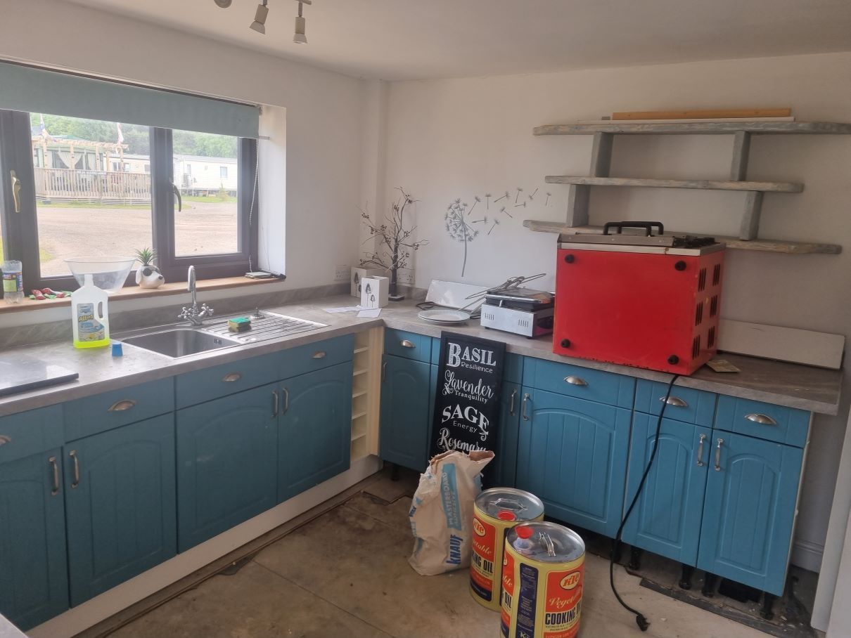 cottage refurbishment water damage tight budget before and after images by buildjunky.com