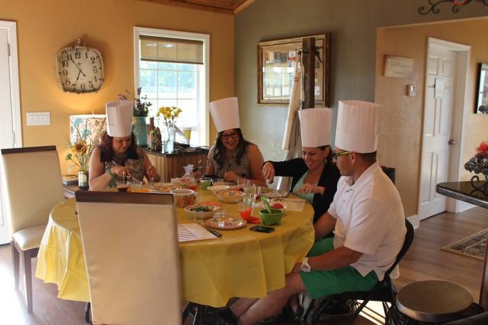 food event at waddell vineyards