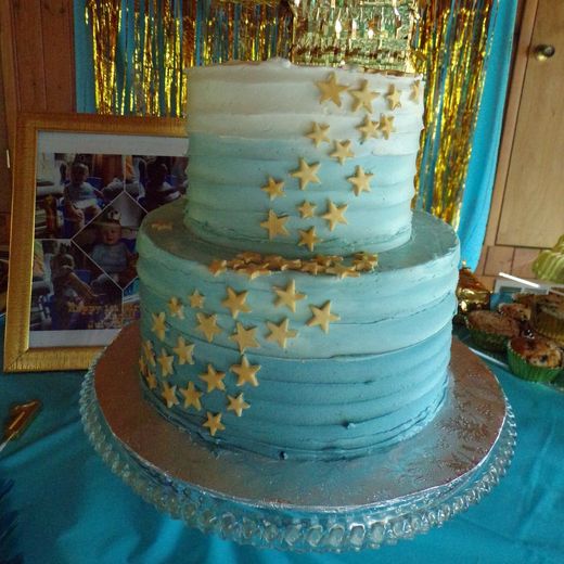 Cake with stars — Hawley, PA — Sweet Sensation Cakes