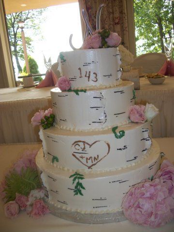 Birch bark cake — Hawley, PA — Sweet Sensation Cakes