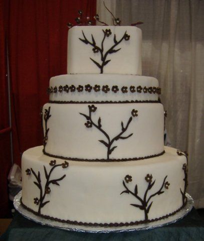 Branches with flowers cake — Hawley, PA — Sweet Sensation Cakes