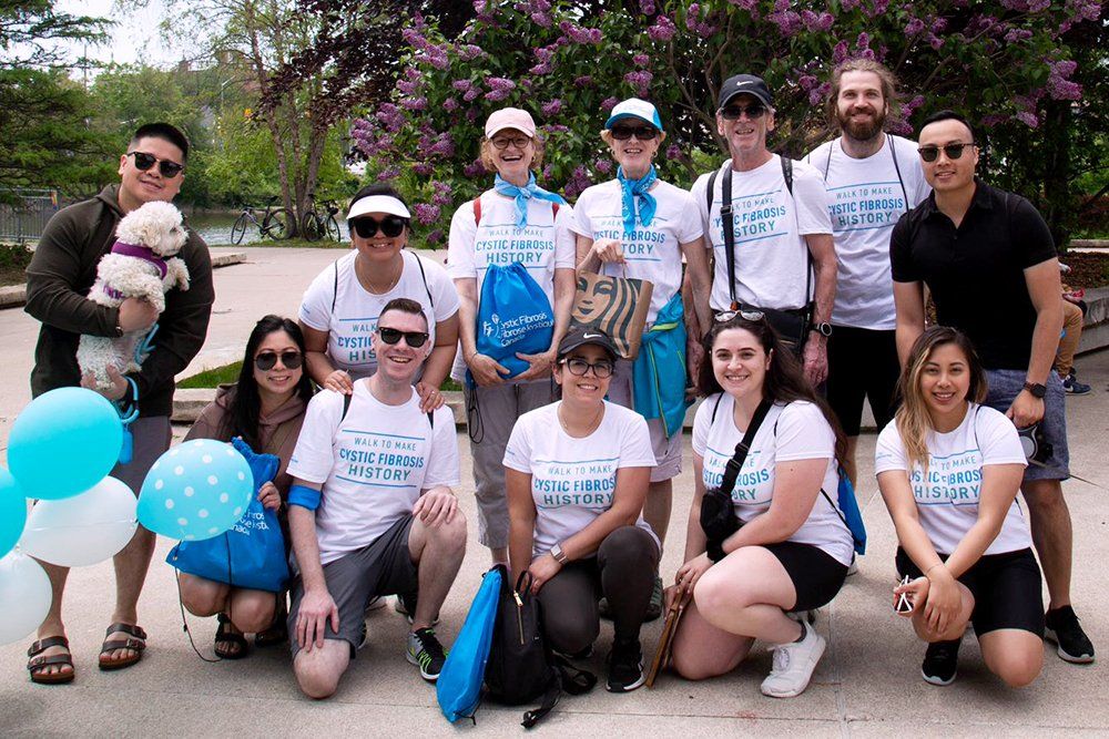 Large team of 2022 Walkers