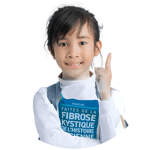 Little girl holding up the number 1 with her hand