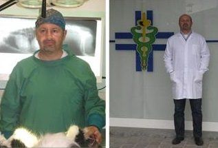 veterinario con camice