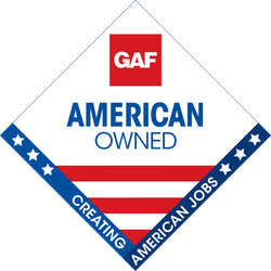 GAF American Owned Logo
