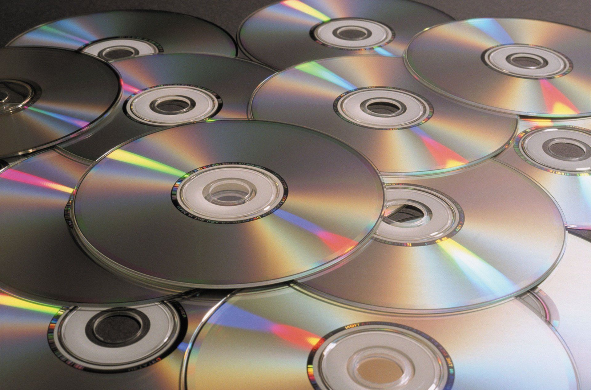 several DVDs