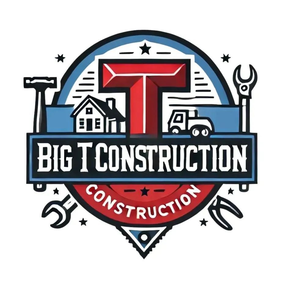 A logo for a construction company called Big T Construction