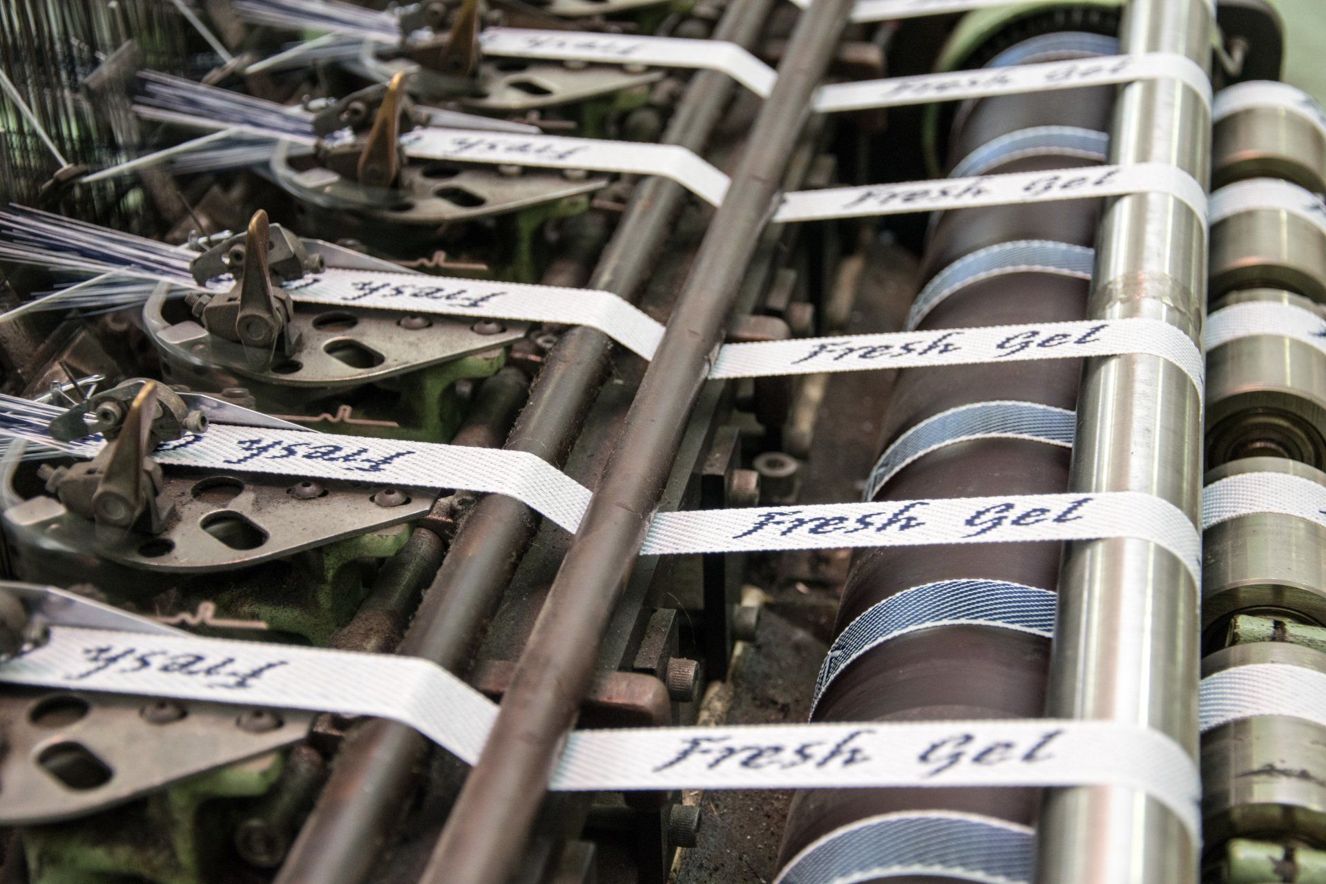 nastro industriale con scritta