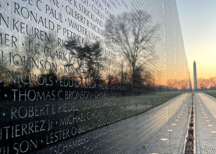 Vietnam Memorial Wall