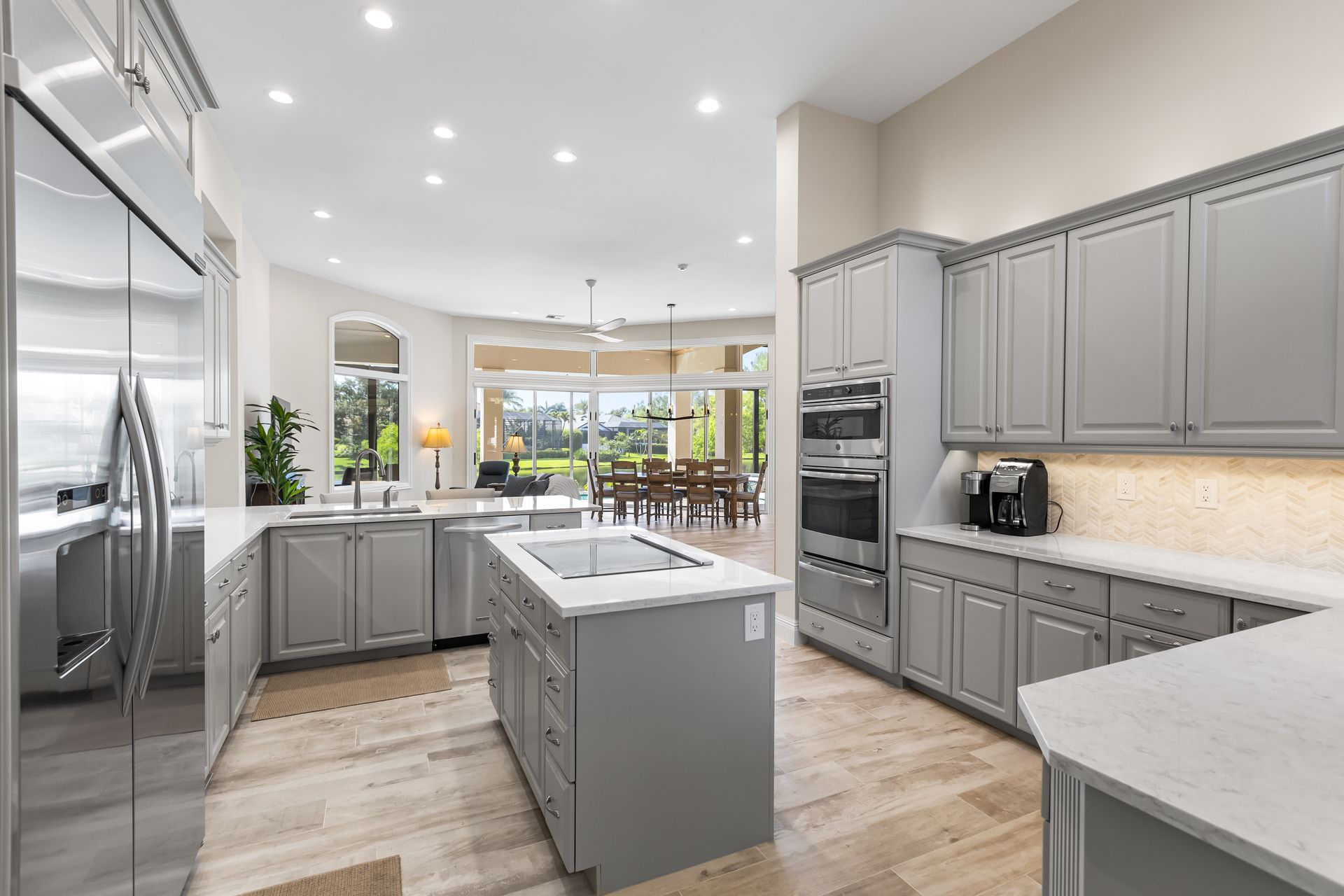 Kitchen Finished Renovation — Naples, FL — Treeline Building