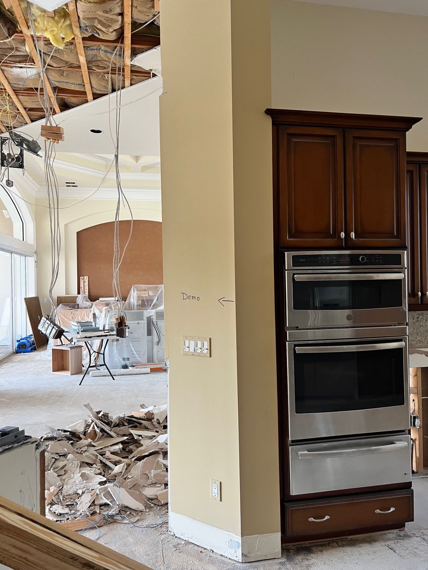 Before Kitchen Modern Renovation— Naples, FL — Treeline Building