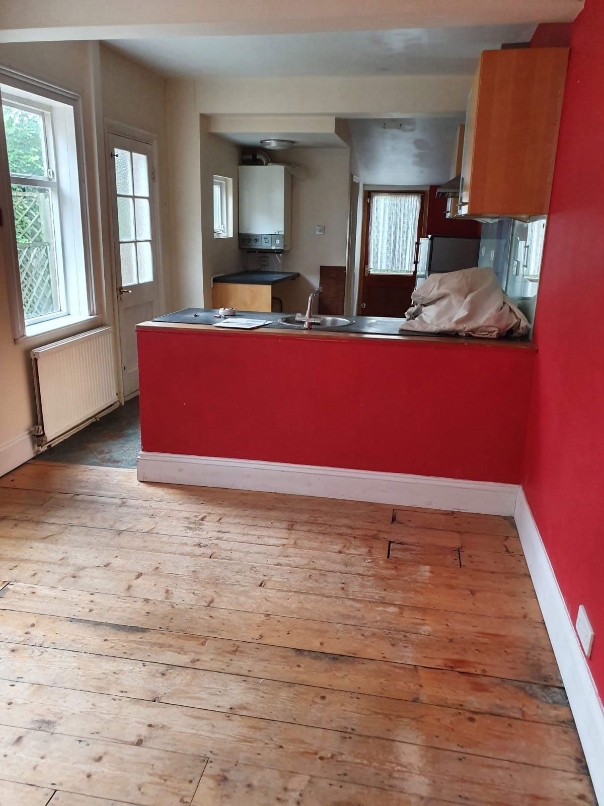 After image of kitchen interior