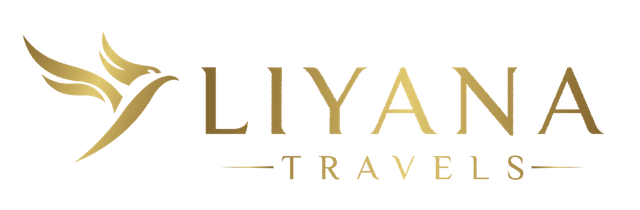 The logo for liyana travels has a bird on it