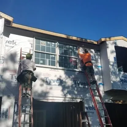 New custom home entryway and porch build in Genesee County Michigan