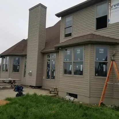 Custom home exterior siding and trim in Genesee County MI