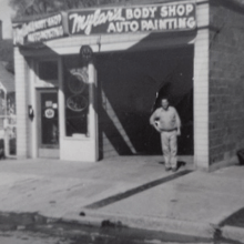 Man Standing In Front — Montrose, CO — Mylar's Auto Refinishing Service