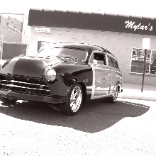 Old Black Car — Montrose, CO — Mylar's Auto Refinishing Service
