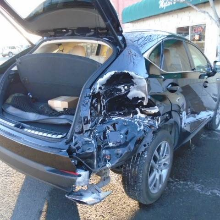 Black Car In Shop — Montrose, CO — Mylar's Auto Refinishing Service