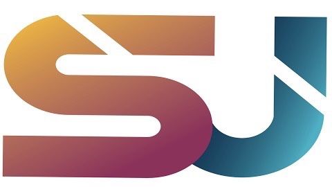 A colorful logo for a company called su