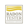 The radon tester logo is a certified logo.