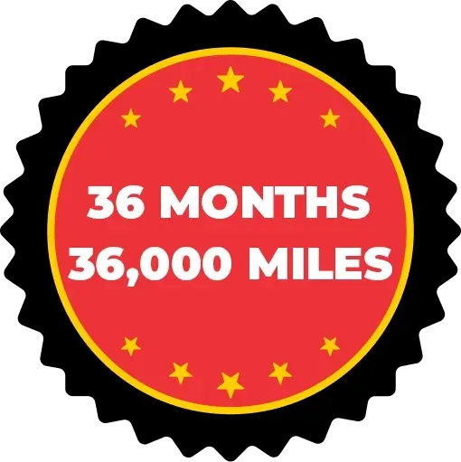 36 Months 36,000 Miles Warranty - German Import Garage