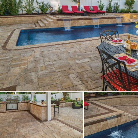 Sherwood Collection with Pool — Freehold, NJ — New Jersey Pavers