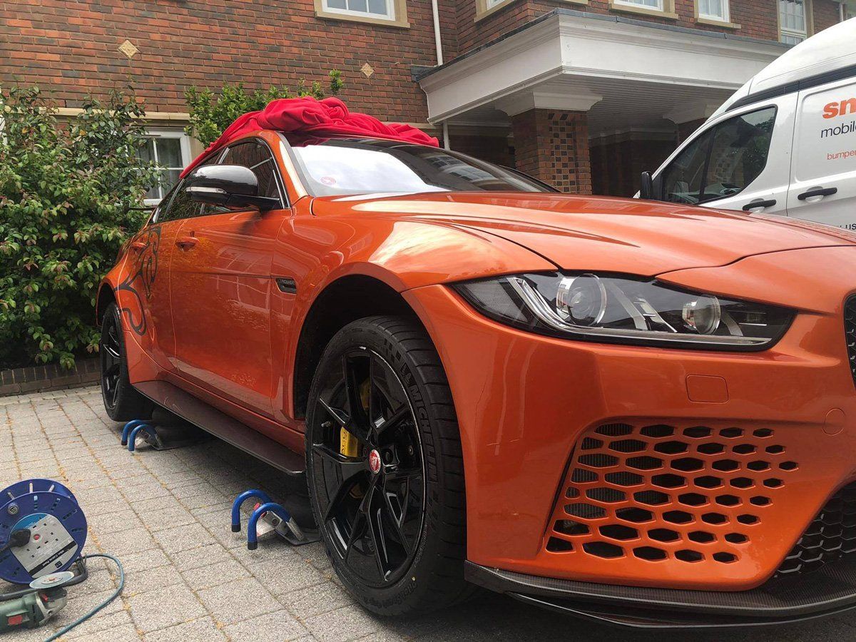 Car body repairs by Smart Wheels, Farnborough