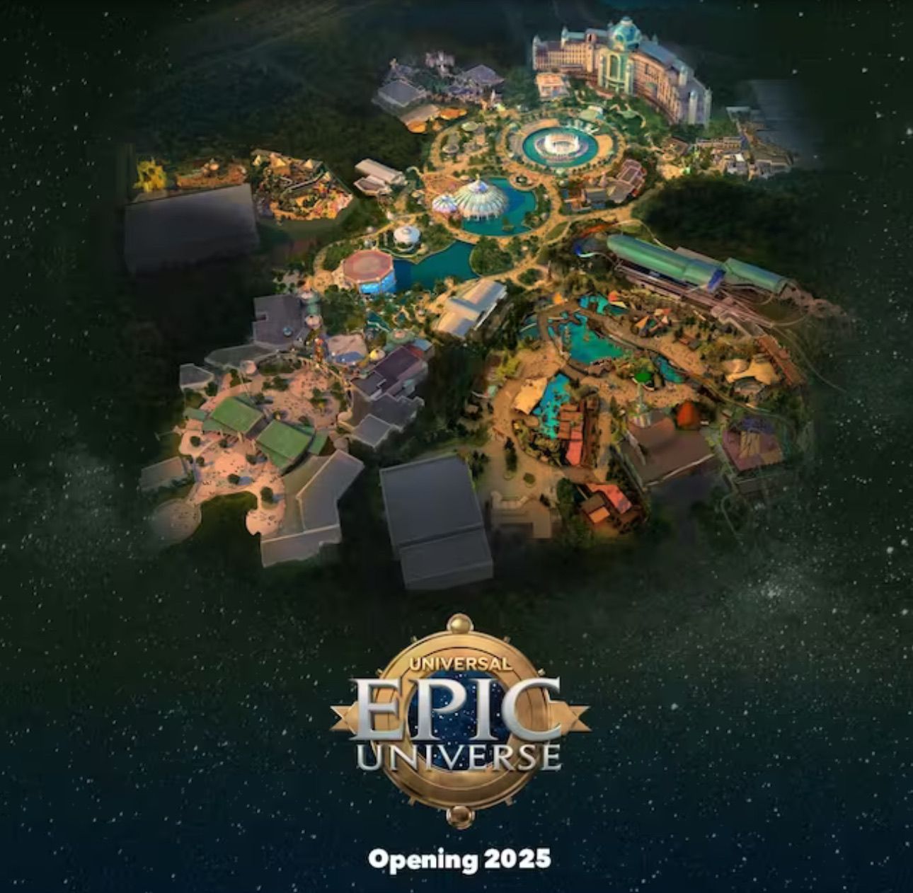 An Advertisement for The Epic Universe | Alexander, AR | Wonderland Wayfarers Vacations