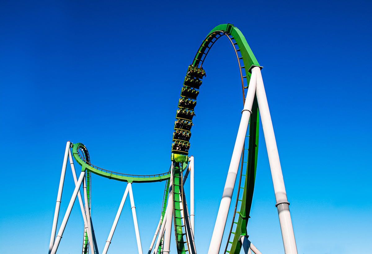 A Green Roller Coaster | Alexander, AR | Wonderland Wayfarers Vacations