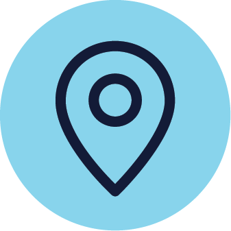 Step two - site visit location icon