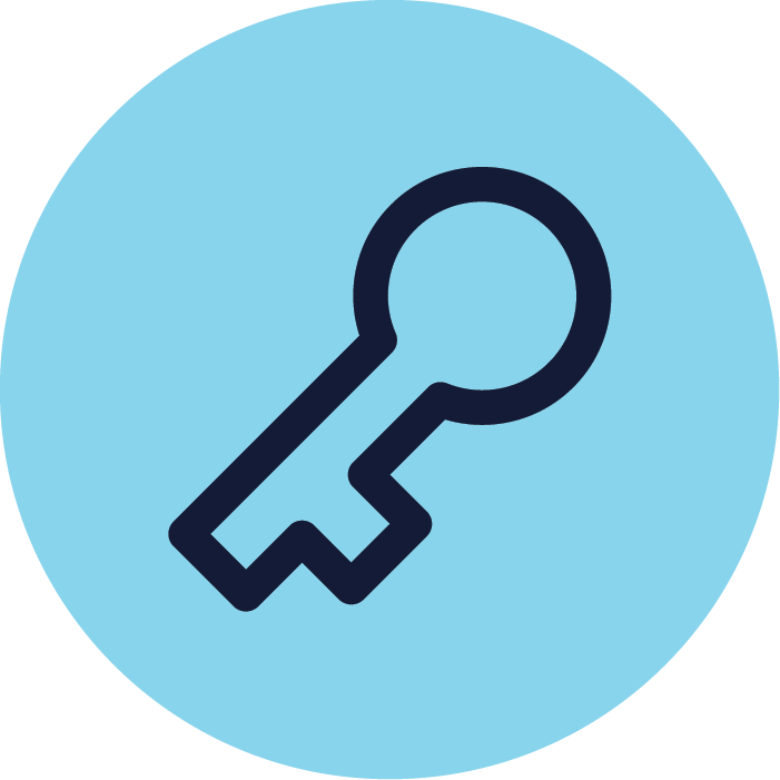 Step Four - Key icon