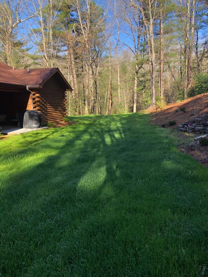 Wooden House — Hendersonville, NC — Gravely Hydroseeding & Excavating
