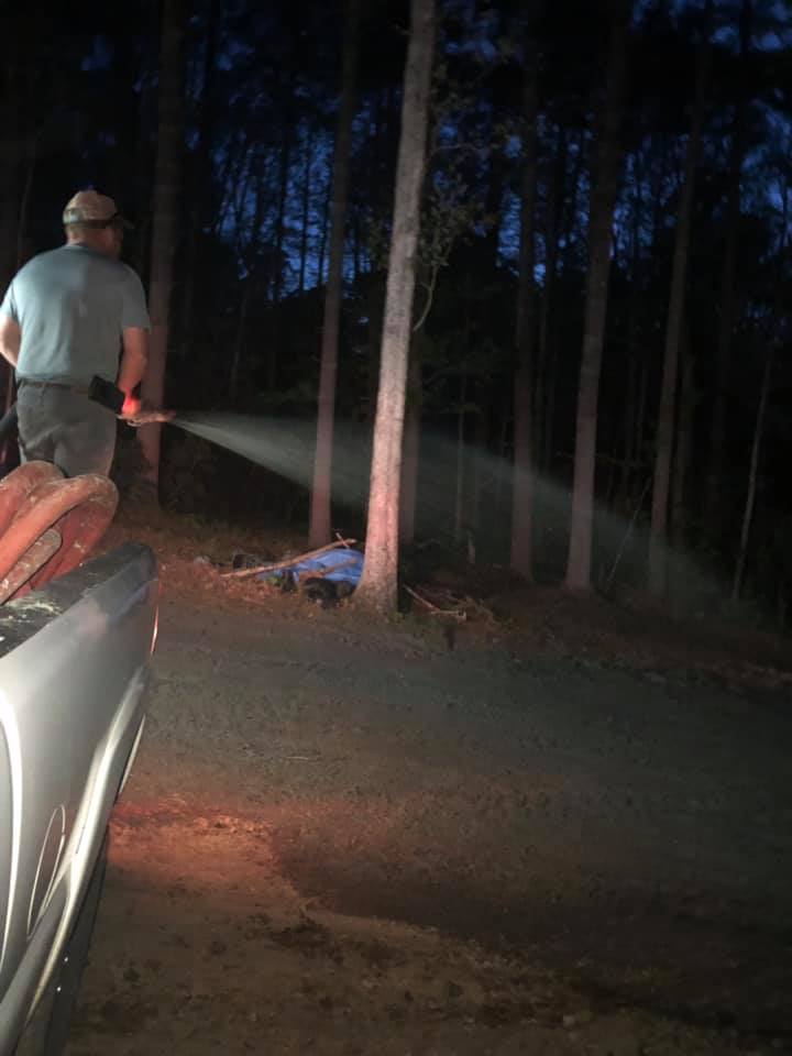 Hydroseeding At Night — Hendersonville, NC — Gravely Hydroseeding & Excavating