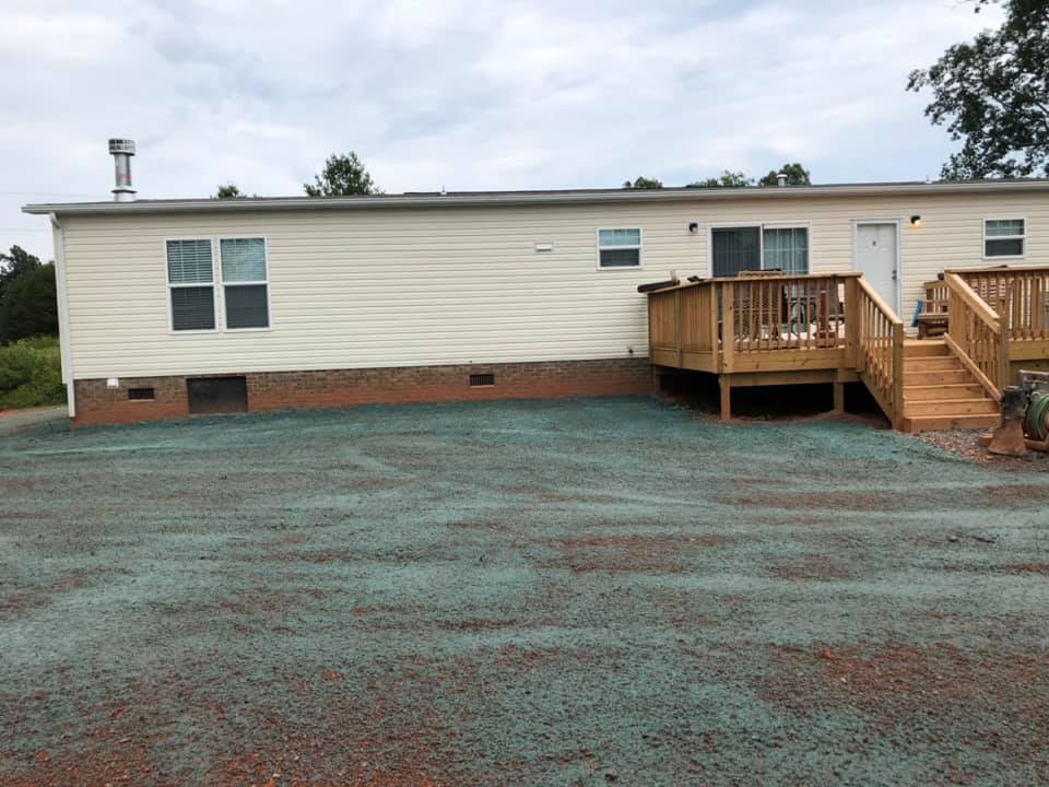 Wide Lot — Hendersonville, NC — Gravely Hydroseeding & Excavating