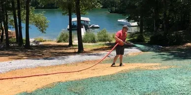 Hydroseeding — Hendersonville, NC — Gravely Hydroseeding & Excavating