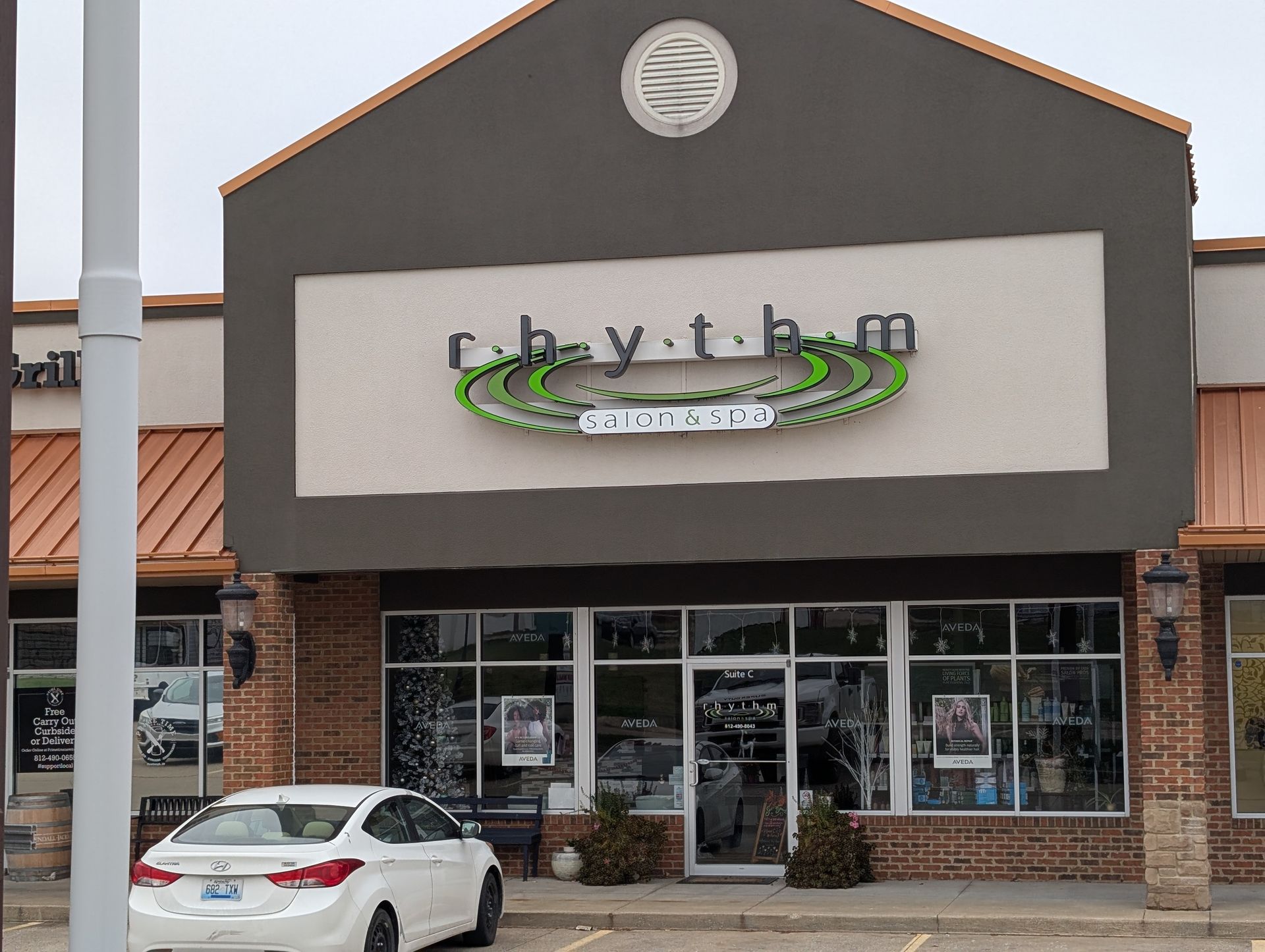 Electrical remodel at Rhythm Salon and Spa near Burgh House & Family Entertainment Center, Newburgh, IN.