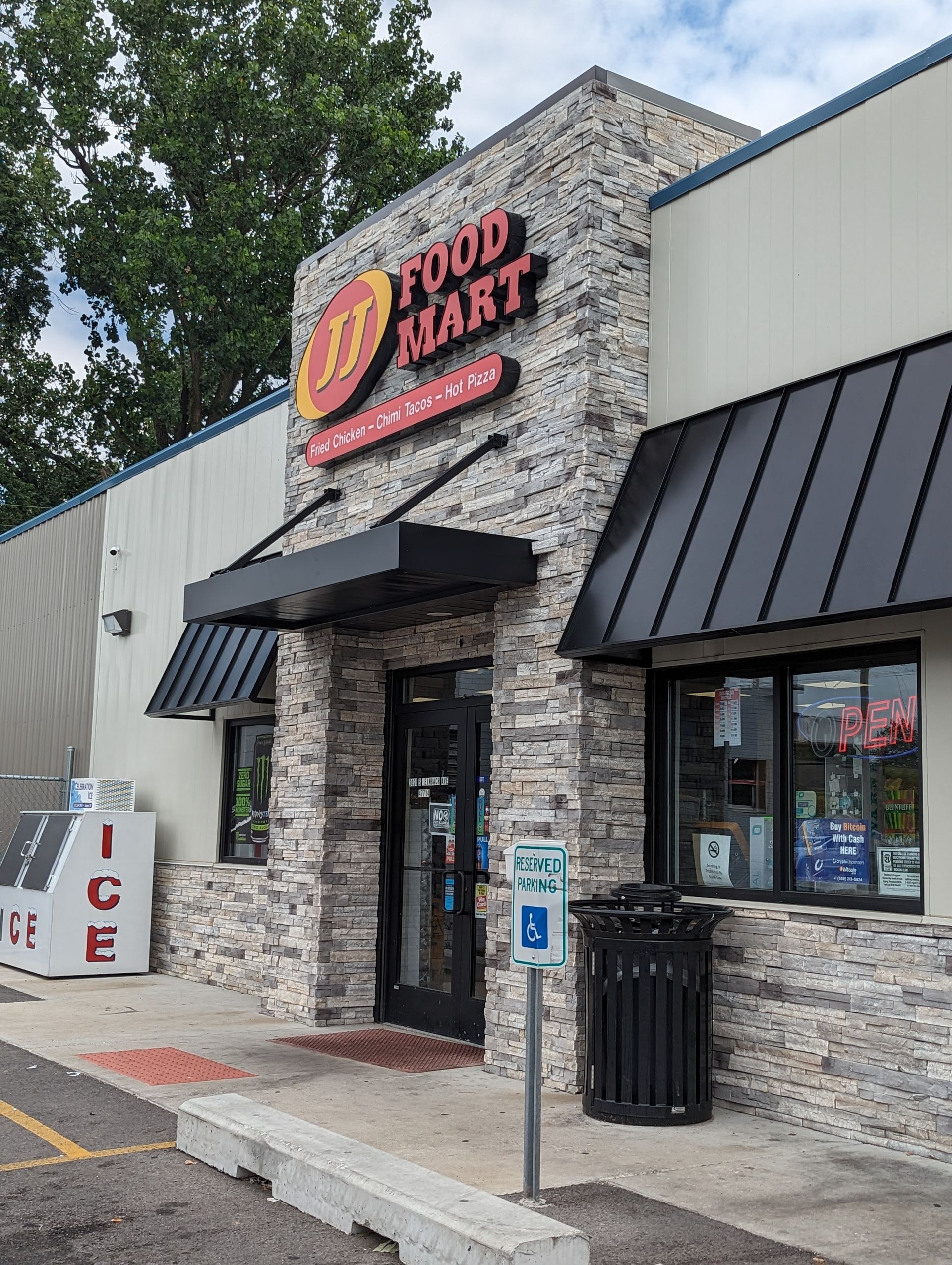 Electrical installation at JJ Food Mart, near Fairlawn Elementary School, Evansville, IN