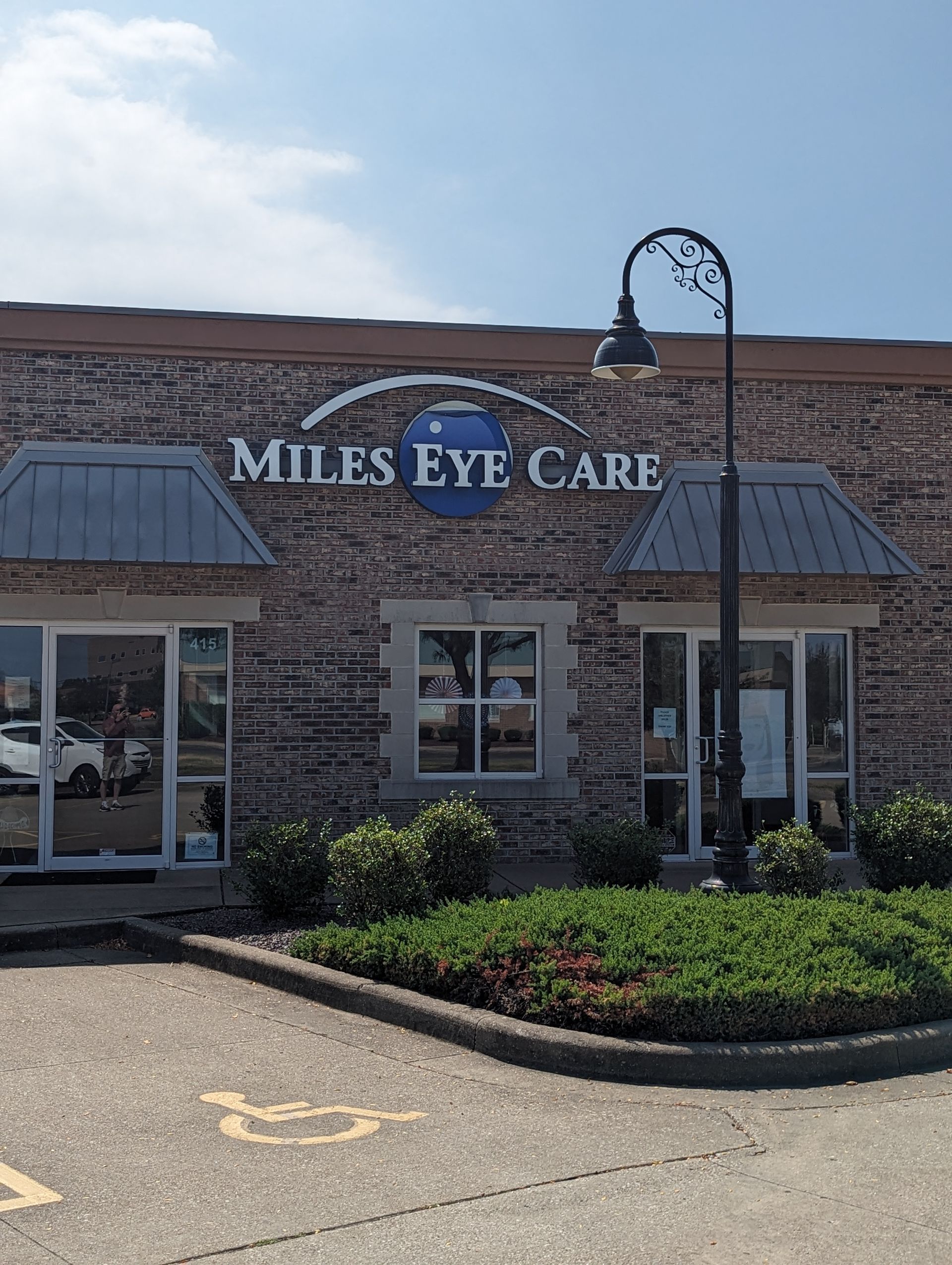Extensive remodel at Miles Eye Care near The Vineyard Christian Bookstore, Evansville, IN