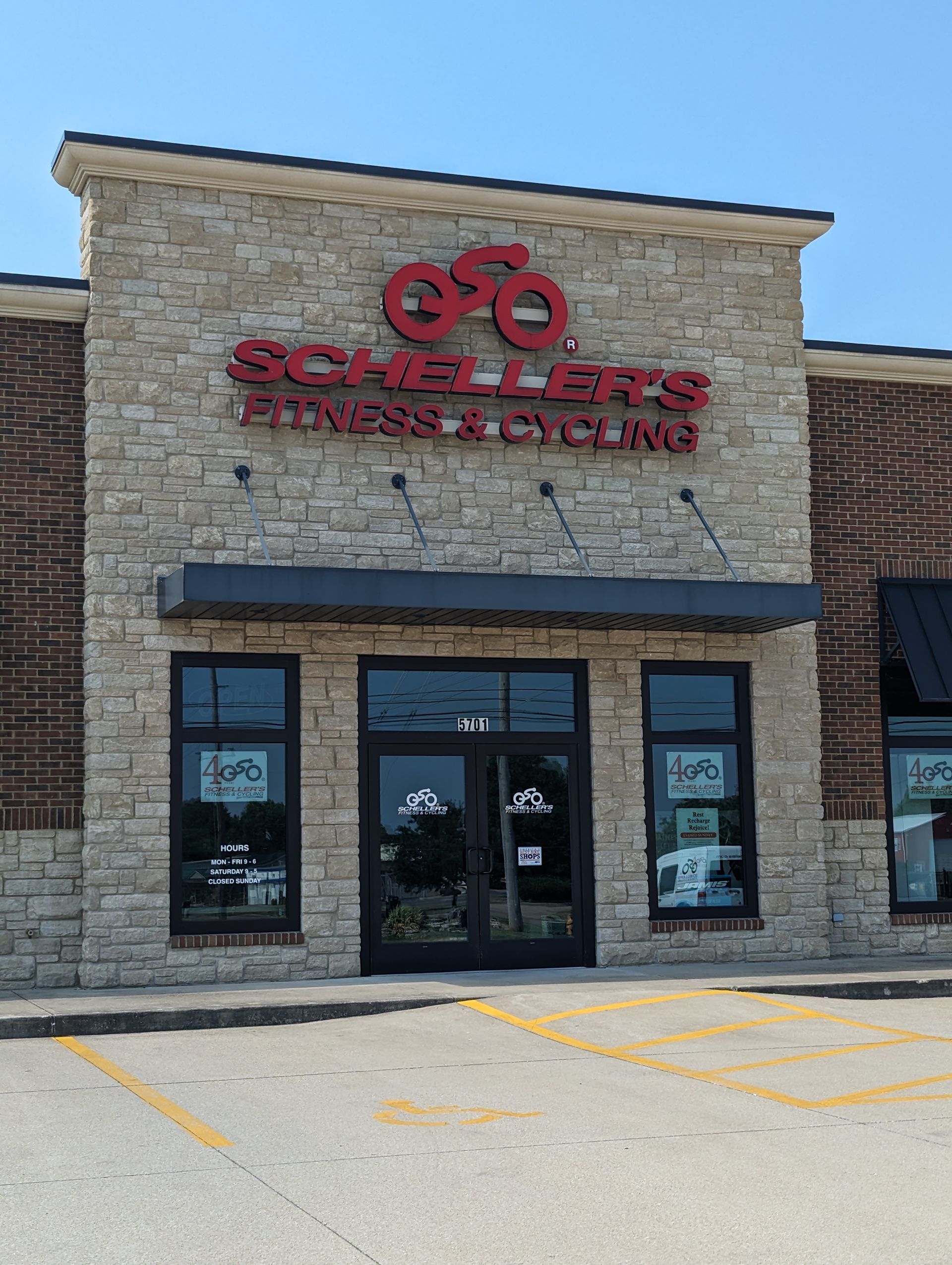 Complete electrical installation at Scheller's Fitness & Cycling near Ma T 888 China Bistro, Evansville, IN