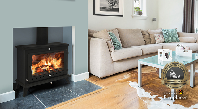 Pinnacle Fireplaces multi fuel and woodburner stoves